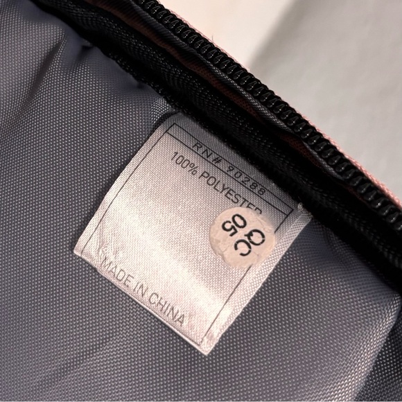 Adidas Originals Trefoil Backpack Pastel Pink/Peach School Bag Travel Streetwear - Picture 11 of 15